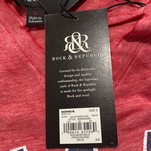 Rock & Republic stars and stilettos top - Picture 6 of 11